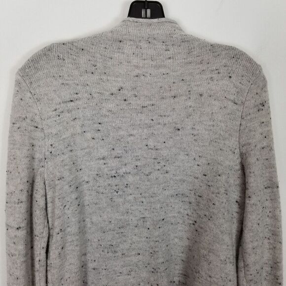 Madewell Women Donegal Inland Turtleneck Sweater Pullover Sz M Gray Wool Blend - Picture 5 of 8